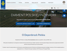 Tablet Screenshot of depenbrock.pl